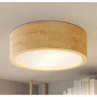TEMAR LIGHTING Taklampa Cleo , dimbar, Ljust trä, Vardagsrum / matsal, Modern, Taklampa