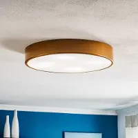 TEMAR LIGHTING Taklampa med rörelsesensor Cleo 500 , Mässing / guld, Vardagsrum / matsal, Metall, Taklampa med rörelsedetektor