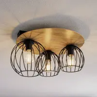 Sigma Taklampa Malin , dimbar, Ljust trä, Vardagsrum / matsal, Trä, Modern, Taklampa