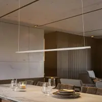 Quitani Pendellampa Talon , dimbar, Aluminium / grå / zink, Kök, Aluminium / grå / zink, Modern