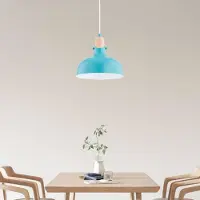 Alfa Hänglampa Solo Gem , dimbar, Blå, Vardagsrum / matsal, Metall, Modern, Pendellampa