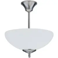 BERLINER MESSINGLAMP Taklampa ANNI, dimbar, Aluminium / grå / zink, Vardagsrum / matsal, Glas, Antik, Taklampa