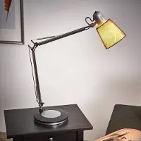 Aluminor Skrivbordslampa CASTING, Aluminium / grå / zink, Vardagsrum / matsal, Metall, Modern, Bordslampa