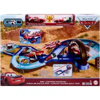 Mattel Cars - GRC Super Play Set with McQueen and Francesco