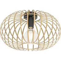 QAZQA Smart taklampa guld 39 cm inkl WiFi G95 - Johanna
