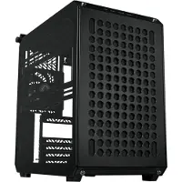 Cooler Master Qube 500 FLATPACK - Black & White Edition - mid tower - utökad ATX - genomskinlig sidopanel (härdat glas) - ingen strömförsörjning (A...