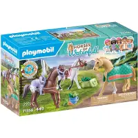 Playmobil Horses of Waterfall Tre Hästar med Sadlar