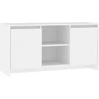 vidaXL Tv-bänk vit 102x37,5x52,5 cm konstruerat trä
