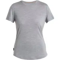 Icebreaker Women's Merino 125 Cool-Lite Sphere III Short Sleeve Tee Metro Heather