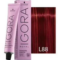 Schwarzkopf Professional Igora Royal Fashion Lights Permanent hårfärg 60 ml L-88