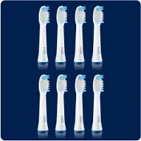 Braun Oral-B Pulsonic Clean 81748491, 8 styck, Vit, 3 månad (er), Tyskland, Oral-B, Pulsonic Sonic