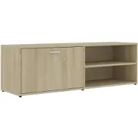vidaXL TV-bänk sonoma-ek 120x34x37 cm konstruerat trä