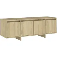 vidaXL TV-bänk sonoma-ek 120x30x40,5 cm konstruerat trä