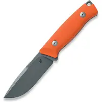 FOX Knives Rifle Windage FX-661 OR, Orange G10 fixed knife, Raven Knives design