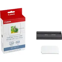Canon KC-18IS - Bläckbandskassett och papperssats - för SELPHY CP1000, CP1200, CP1300, CP820, CP900, CP910