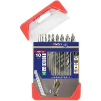 Tivoly Borrsats för metall 11457070001; 1-10 mm; 10 st.