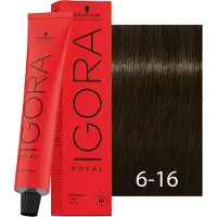 Schwarzkopf Professional Igora Royal Permanent hårfärg 60 ml 6-16