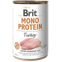Brit Monoprotein kalkon våtfoder hund