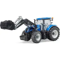 BRUDER New Holland T7.315 tractor with frontloader toy