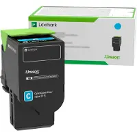 Lexmark Toner 78C2XCE Cyan Corporate Return