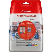 Canon Multipack CLI-571XL + (PP-201 50 sidor)