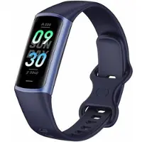 Mtp Products C68 1.1 smart armband tunn träningsklocka med pulsmätning och hälsoövervakning - blå
