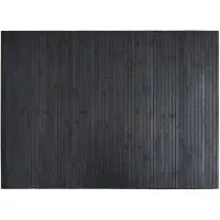 vidaXL Matta rektangulär grå 70x100 cm bambu