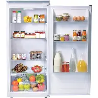 Candy CIL 220 EE/N - Kylskåp - inbyggd - fördjupning - bredd: 56 cm - djup: 56 cm - höjd: 122.5 cm - 197 liter - Klass E - vit
