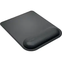 Kensington K52888EU Musmatta med handledsstöd Ergonomisk, Glidsäker, Handlovsstöd Svart