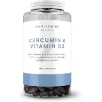 Myvitamins Curcumin & Vitamin D3 - 180kapslar
