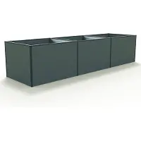 GFP Odlingslåda, 351 x 99 x 77 cm, antracit