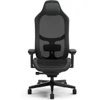 Fractal Design Refine - Spelstol - ergonomisk - fällbar - armstöd - T-formad - lutning - glasfiberförstärkt polypropylen/polyamid - mörka