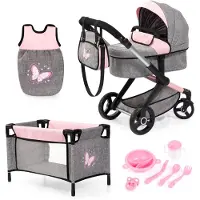 Bayer - Dolls pram Xeo mega set
