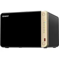 Qnap TS-664 - NAS-server - 6 fack - SATA 6Gb/s - RAID 0, 1, 5, 6, 10, 50, JBOD - RAM 8 GB - 2.5 Gigabit Ethernet - iSCSI support