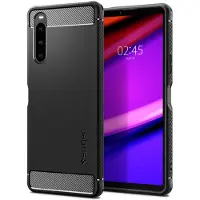 Spigen Rugged Armor, Omslag, Sony, Sony Xperia 10 V, 15,5 cm (6.1), Svart