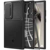 Spigen Optik Armor-fodral för Samsung Galaxy S24 Ultra - Svart