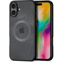 DUX Aimo Mag-fodral med MagSafe för iPhone 16 - Svart