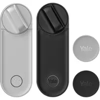 Yale Smart Living Yale Linus L2, Smart dörrlås, utan nyckel, Svart, Android, iOS, Cameras, doorbell, Alarm system, Litium-Ion (Li-Ion)