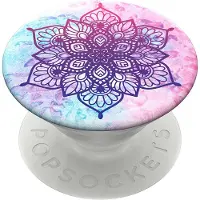 PopSockets Swappable PopGrip - Fingergrepp/vikbart ställ för mobiltelefon - Rainbow Nirvana