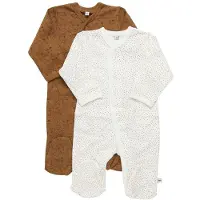 Pippi Pyjamasdräkter M/f - 2-pack - Glitter - - 4 år (104) - Pyjamasdräkt