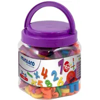 Miniland Magnetiska Nummer 162 Enheter