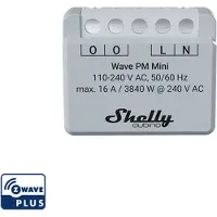 Shelly Qubino Wave PM Mini Smart relä Z-Wave