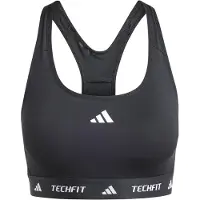 Adidas Sport Bh Techfit - Svart/vit Dam, storlek XS A-B