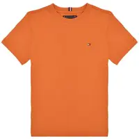 Tommy Hilfiger T-shirts med korta ärmar ESSENTIAL COTTON REG TEE S/S pojkar - Orange - 16 år