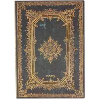 Paperblanks Astra (Nova Stella) Midi 12-month Horizontal Softcover Flexi Dayplanner 2025 (Elastic Band Closure)