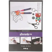 Creativ Company Krympplast, 20x30 cm Blank transparent 10-pack