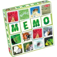 Tactic Memoryspel - Insekter - - One Size - Memoryspel