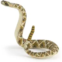 Papo Skallerorm - L: 18 cm - - One Size - Leksaksdjur