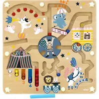 Vilac Aktivitetsleksak - Trä- Cirkus - - One Size - Aktivitetsleksaker