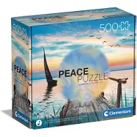 Clementoni Pussel 500 bitar Peace Puzzle Peaceful Wind